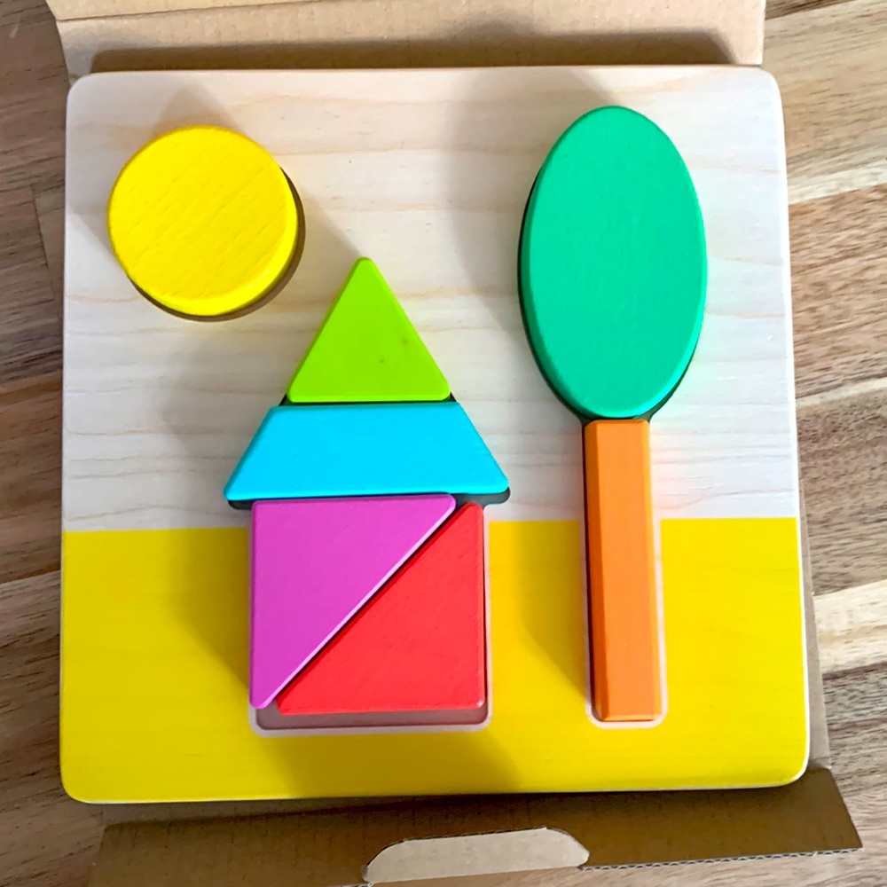 Lovevery Double Sided Sunny Day Puzzle